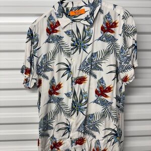 Tropical Floral Men's Shirt